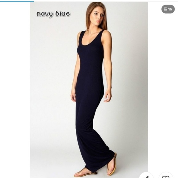 - Dresses & Skirts - *GET IT NOW* Slimming Tank-Style Maxi Dress *NWT*